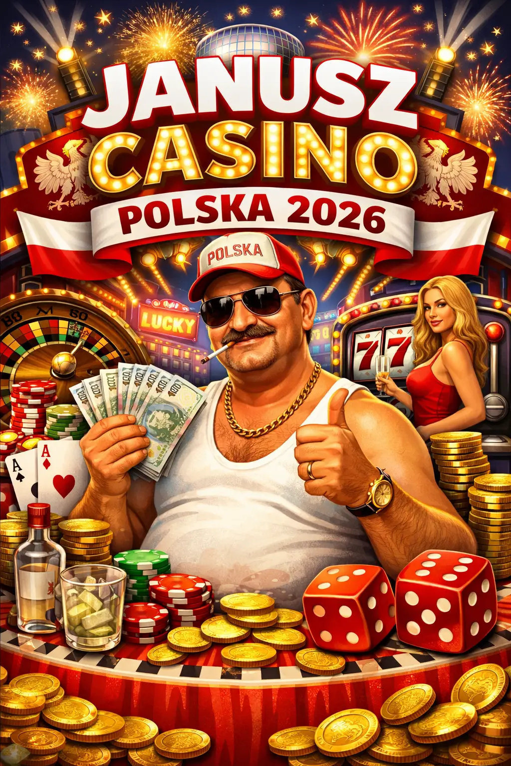 Janusz Casino - polskie kasyno online z BLIK i bonusem do 2500 PLN